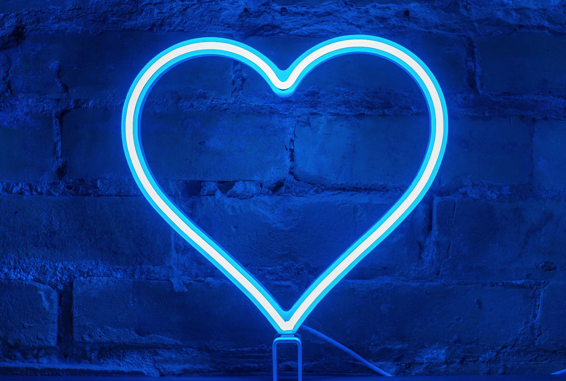blue heart icon